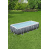 Каркасный бассейн BESTWAY POWER STEEL 549х274х122см, 14812л + фильтр-насос 5678 л/ч, тент, лестница 56998 BW